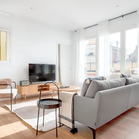 Апартаменты Blueground Dreta De Leixample Nr Pl Catalunya Bcn-48 *